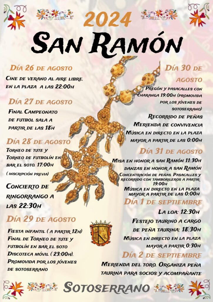 Fiestas San Ramón Nonato en Sotoserrano