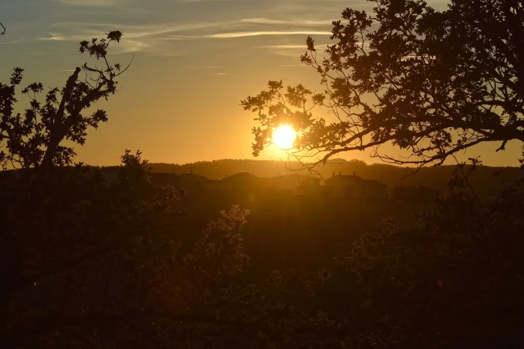 amanecer La Bastida Sierra de Francia