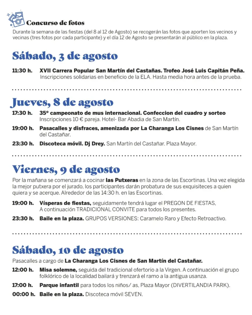 programa fiestas patronales san martin 2