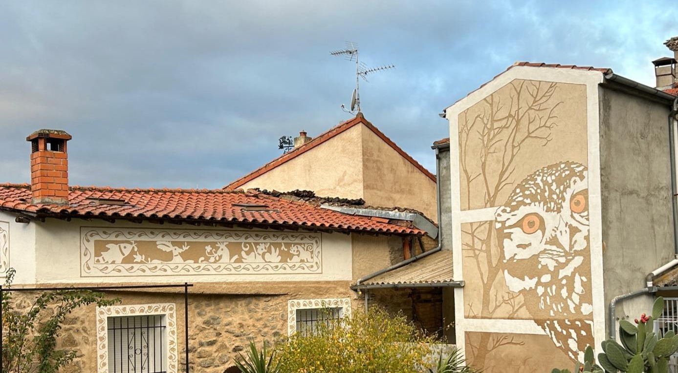 Ruta de los Esgrafiados-San Esteban de la Sierra