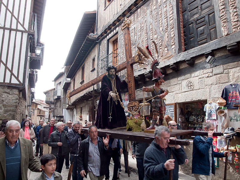 Procesión del Viacrucis en La Alberca