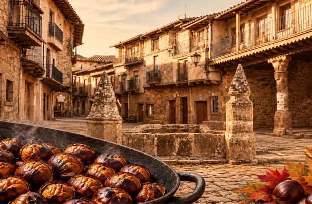 Castañada en San Martín del Castañar