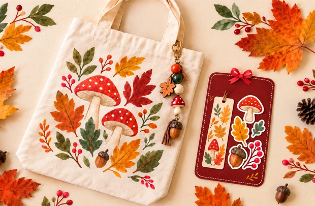 Taller de tote bag y llavero personalizados en Linares de Riofrío